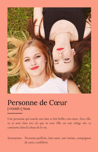 Création personnalisée: Définition Photo Poster 'Personne Chère' pour cadeau unique Création personnalisée: Définition Photo Poster 'Personne Chère' pour cadeau unique