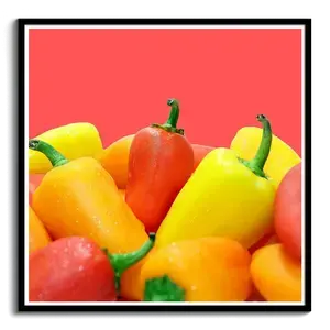 Créez votre toile photo personnalisée colorée - Cadeau unique