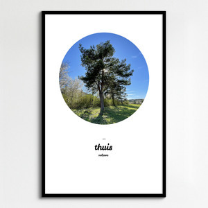 Creëer jouw unieke 'Heimat' poster met foto en persoonlijke tekst zelf!