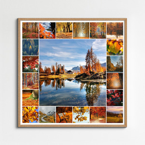 Jahreszeiten-Fotocollage jetzt erstellen – Natur, Landschaft & Tiere im Premiumdruck