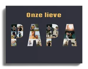 Fotocollage Ouders & Grootouders – Fotoletters