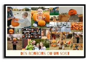 Collages Halloween: Famille, Enfants et Décoration