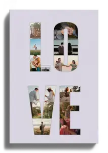 Maak je eigen LOVE fotocollage - Persoonlijk en stijlvol voor elke gelegenheid