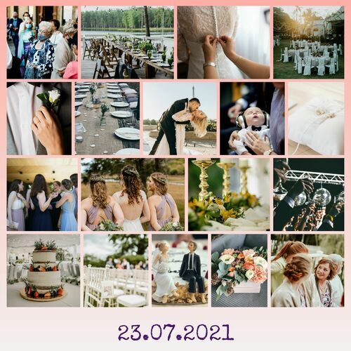 Affiche personnalisée de mariage – Immortalisez vos moments inoubliables