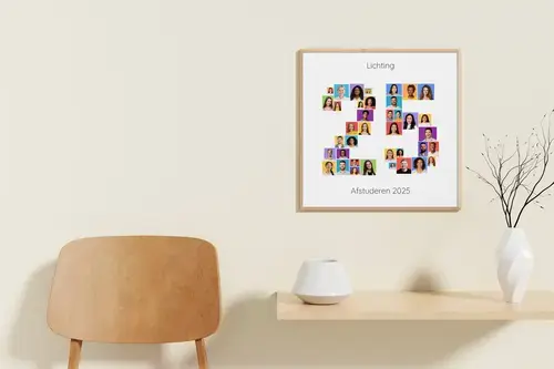 Getekende Jaarboek Collage met Foto’s