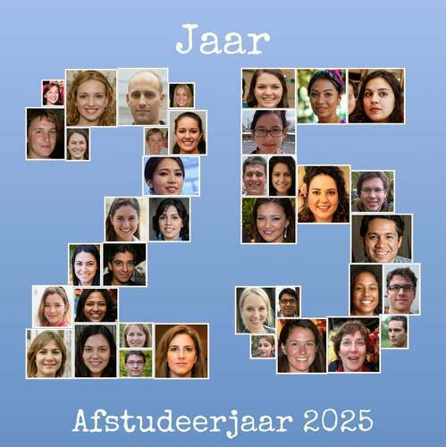 Creëer jouw unieke jaarboek collage met kleurrijke achtergrond!