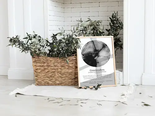 Definitionsposter "Grootouders" als cadeau