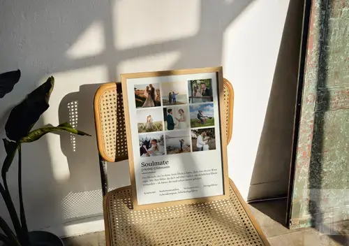 Definitions-Poster 'Soulmate' personalisierbar