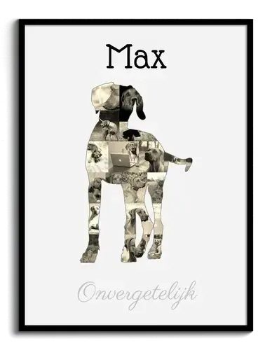 Rhodesian Ridgeback Fotocollage met eigen foto's