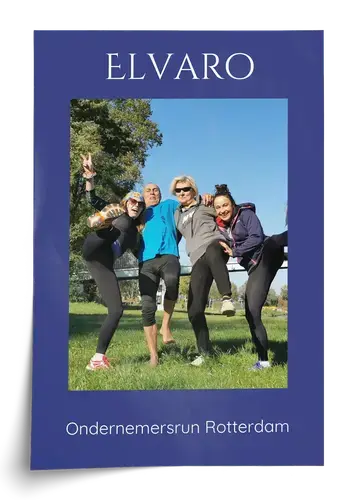 Bedrijfsloop collage met eigen tekst