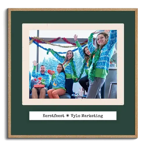 Kerstfeest fotocollage voor teams en bedrijven