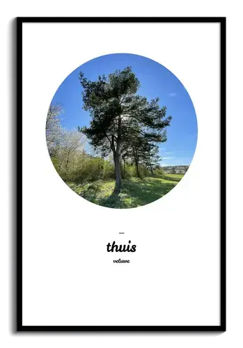 Creëer jouw unieke 'Heimat' poster met foto en persoonlijke tekst zelf!