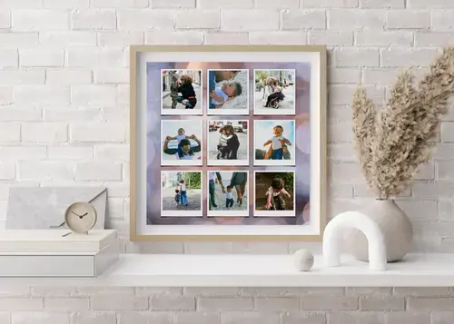 Collages photo Fête des mères/pères personnalisés