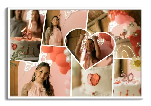 Scrapbook fotocollage clean favoriete momenten