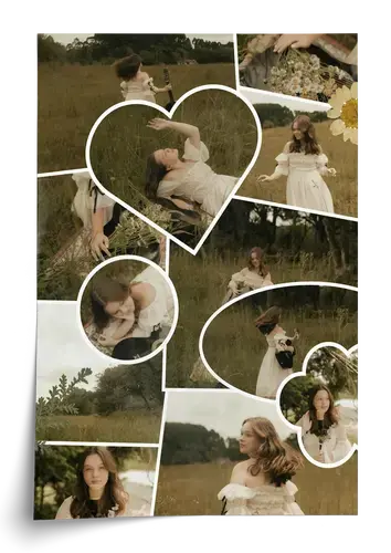 Scrapbook fotocollage clean favoriete momenten