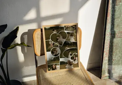 Scrapbook fotocollage clean favoriete momenten