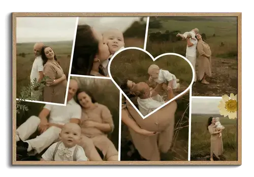 Scrapbook fotocollage clean favoriete momenten