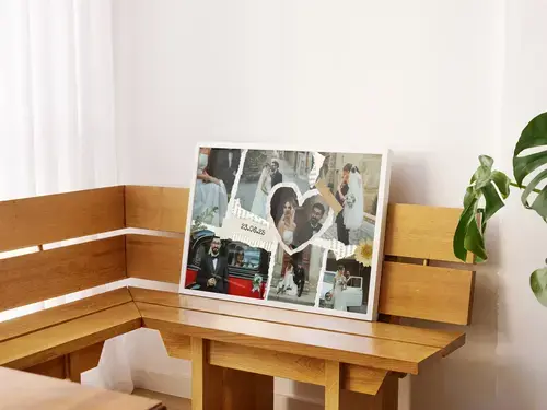 Collage scrapbooking mariage & fiançailles