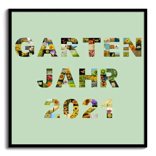 Erstelle deine Gartenjahr 2021 Collage: Naturmomente kreativ verewigen!