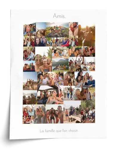 Plus ou moins d'espace entre les photos