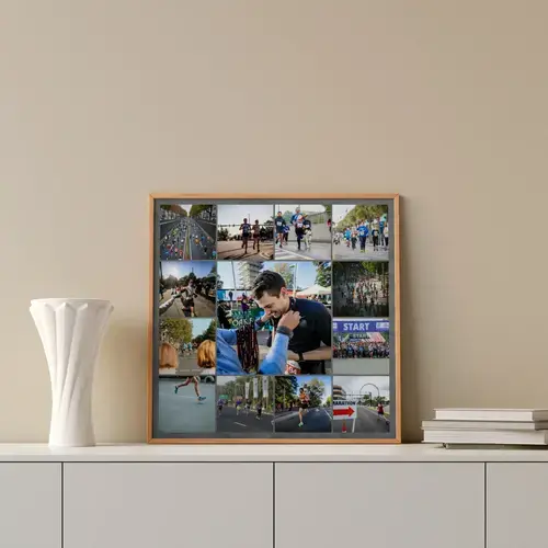 Collage photo marathon et événement