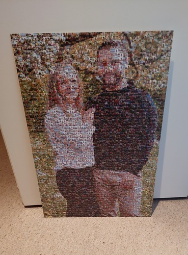 Kundenfoto von Daniel für Bewertung Druck Fotomosaik [Online] Dibond 50x75cm