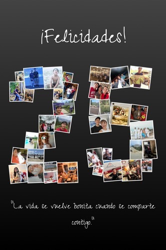 Klantfoto van Jacequeline voor beoordeling Fotocollage als download