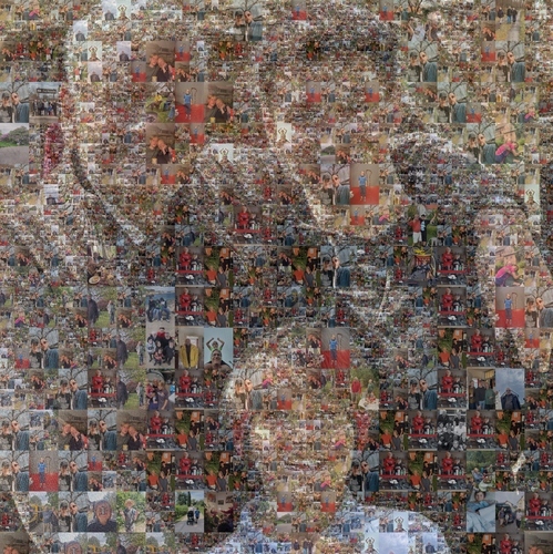 Klantfoto van Lena voor beoordeling Fotomozaïek [Online] als download