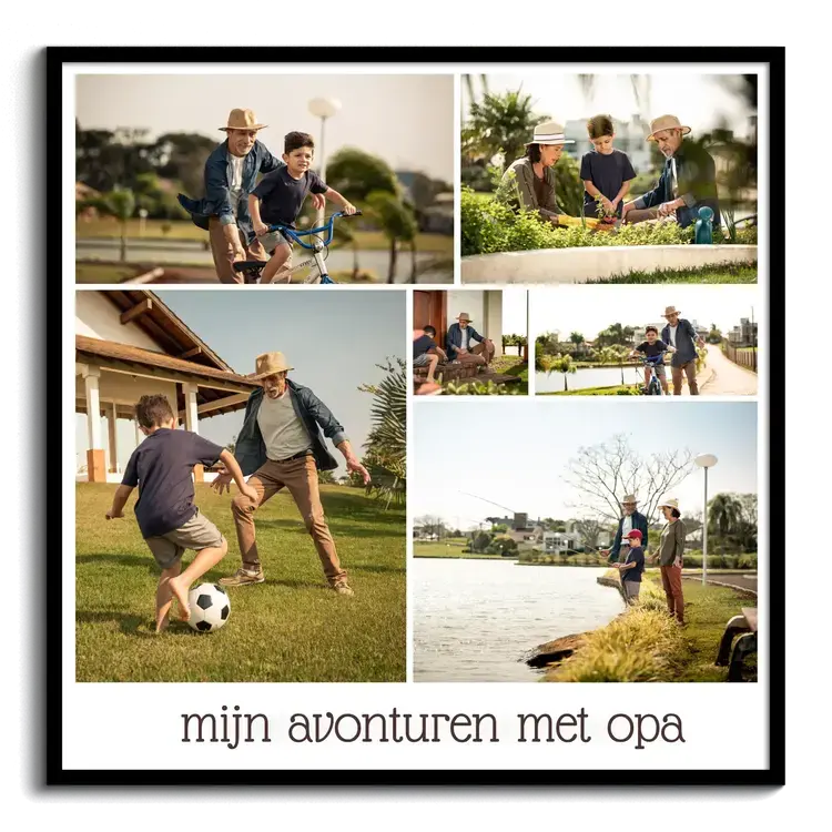 Cadeau voor grootouders mijn avonturen met opa